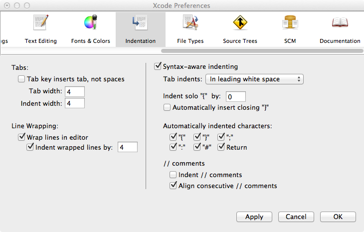 visual studio for mac tabs to spaces